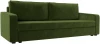 118051 Диван прямой Лига-009 (Зеленый/Микровельвет) Лига Диванов арт.118051