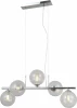 V10801-5P Подвесная люстра Moderli Molly V10801-5P (220V, на тросе, шар, молекулы)