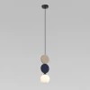 40074/1 синий Подвесной светильник Eurosvet Olaf 40074/1 синий в форме шара
