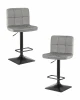 LM-5018-N_B-M_V-MJ9-75 Набор 2 шт стул барный DOBRIN DOMINIC (серый велюр (MJ9-75))