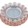 DLS-L102 GU5.3 CHROME/PEACH Встраиваемый точечный светильник Fametto Luciole DLS-L102 GU5.3 CHROME/PEACH