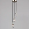 IL3600-3PSQ-26 AB DS Подвесной светильник хрустальный ILLUMICO IL3600-3PSQ-26 AB DS