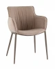 УТ000041931 Стул Stool Group Твигги велюр бежевый, каркас бежево-серый УТ000041931