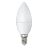 LED-C37-9W/DW/E14/FR/NR картон Лампочка светодиодная свеча белая E14 9W 6500K Volpe LED-C37-9W/DW/E14/FR/NR