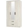 00-00186620 Шкаф БТС 3-х створчатый Фиеста, Дуб крафт белый