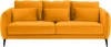 342342 Диван Amsterdam трехместный ОГОГО (арт.342342), (Ткань/Желтый)
