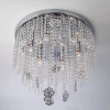 10083/6 хром/прозрачный хрусталь Strotskis Потолочная люстра Eurosvet Flower 10083/6 хром/прозрачный хрусталь Strotskis