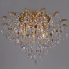 04035-0.3-07 MATT GOLD Потолочная люстра хрустальная Reluce 04035-0.3-07 MATT GOLD (220V)