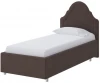 1925077 PROxSON Кровать Эльза (Ткань: Рогожка Тетра Брауни) 80x200