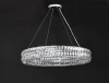 10124+10/S Подвесной светильник Newport 10120 10124+10/S (220V, хрусталь, на тросе, круглые, кольцо)