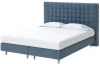 1927489 PROxSON Кровать Tallinn Boxspring Lift (Ткань: Велюр Monopoly Прованский синий (792)) 90x200