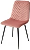 628M03397 Стул DUKE BLUVEL-52 PINK, велюр