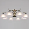 IL0896-8CSQ-26 AB ELITE Потолочная люстра на штанге ILLUMICO IL0896-8CSQ-26 AB ELITE