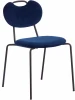 20057 Обеденный стул Tetchair DANTON (Металл,Ткань/Синий)