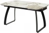 614M04294 Стол LUGO 140 GLOSS LUXURY PANDORA SINTERED STONE/ BLACK