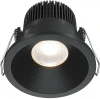 DL034-01-06W3K-B Встраиваемый светильник Zoom 3000K 1x6Вт 60° IP 65 LED Maytoni Technical DL034-01-06W3K-B (220V, круглые)