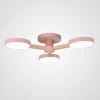 Turna01 Потолочная люстра Wi-Fi на штанге Turna 3 Pink By ImperiumLoft Turna01 (LED, 220V, пульт управления, голосовое управление, умный дом - Алиса)