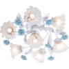 Fiori di rose 112.6.1 Потолочная люстра Lucia Tucci Fiori Di Rose 112.6.1 (220V, муранское стекло, цветы, ветки, розы)
