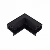AM547 BK SMART Угловой соединитель внутренний для встраиваемого шинопровода черный AM Group AM547 BK SMART