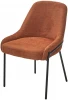 629M05432 Стул M-City GAVI Garna-001 коричневый, ткань / черный каркас