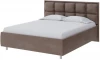 1908585 PROxSON Кровать Chessy без основания (Ткань: Велюр Лофти Кофейный) 160x200