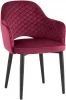 УТ000034859 Стул Stool Group Венера диамант велюр бордовый УТ000034859