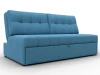 134915 Диван прямой Лига-107 (160) (ЛДСП,Брус,Фанера,Рогожка/Голубой) Лига Диванов 134915