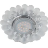 DLS-P120 GU5.3 CHROME/CLEAR Встраиваемый точечный светильник Fametto Peonia DLS-P120 GU5.3 CHROME/CLEAR