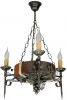 Лоза-3 Подвесная люстра Тарьсма Лоза-3 KN3LPTRH (220V, на цепи, подсвечник, свеча, факел)