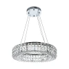 ML.331.600 CR Подвесная люстра светодиодная хрустальная с пультом с регулировкой цветовой температуры Modelux MODELUX ML.331.600 CR