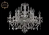 11.21.6+3.200.Cr.Sp Подвесная люстра Art Classic 11.21 11.21.6+3.200.Cr.Sp (220V, хрусталь, на цепи, подсвечник, свеча)