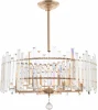 372409/8/350/570 GD Подвесная люстра хрустальная на штанге Arte Milano Sorrento-2409 372409/8/350/570 GD (220V)