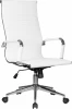 101B-LMR CLARK SIMPLE, цвет белый Офисное кресло для руководителей DOBRIN CLARK SIMPLE (белый) Dobrin