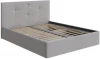 2028613 PROxSON Кровать Mono с бельевым ящиком (Ткань: Велюр Ultra Серый камень) 160x200