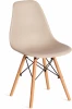 24421 Стул CINDY (EAMES) (mod. 1801) / 2 шт. в упаковке Tetchair (Дерево бук,Металл,Пластик/Бежевый) арт.24421