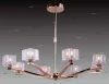 3133-8P золото Потолочная люстра N-Light 3133 3133-8P золото