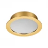 UNILED-DLL4W-GD Точечный светильник светодиодный 4Вт, 3000К, 320лм, Ø68мм золото Lumin'arte UNILED-DLL4W-GD