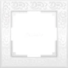 WL05-Frame-01-white Рамка на 1 пост Werkel Flock, белый