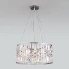 10116/5 хром Подвесная люстра Eurosvet Lory 10116/5 хром/прозрачный хрусталь Strotskis