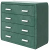 2019631 PROxSON Комод Soft Mebel (Ткань: Велюр Casa Изумрудный) 101x48