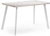 489660 Стол Notta Тринити Лофт 120 25 мм белый матовый / юта 489660