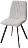 628M03797 Обеденный стул M-City ELVIS WZ2042-02 светло-бежевый/ черный каркас