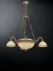 L 6308/3+3 Подвесная люстра Reccagni Angelo L 6308/3+3