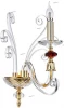 CATARINA AP1 GOLD/TRANSPARENT-COGNAC Crystal Lux Catarina AP1 GOLD/TRANSPARENT-COGNAC