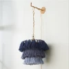 TASSEL-WALL01 Подвесное бра бахрома Tassel Wall синий ImperiumLoft Tassel-Wall01 (178399-26) (220V)