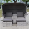 AFM-330G Grey Комплект плетеной мебели Afina AFM-330G Grey