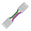 09-164 Коннектор прокалывающий 4 pin, для гибкого соединения RGB LED ленты 10мм, тип COB, IP20 длина провода 150мм Apeyron 09-164