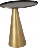 082043 Журнальный стол La Forma (ex Julia Grup) Liliane (Черный,Золотой/ Металл,Латунь,Железо)