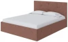 1933665 PROxSON Кровать Mono Plus (Ткань: Жаккард Tesla Брауни) 140x200