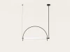 C1292 Matt black Подвесной светильник светодиодный Aromas del Campo Arc C1292 Matt black